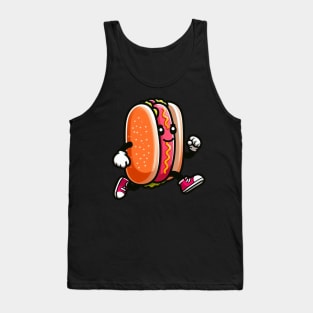 Hotdog Bun Fast Food Tank Top